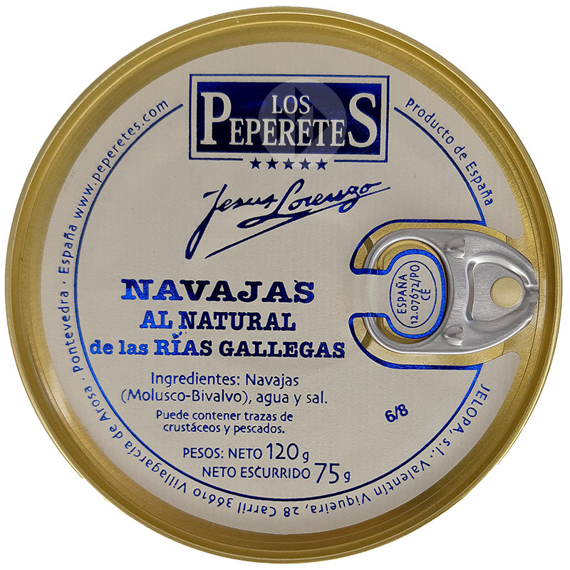 NAVAJAS FINISTERRE AL NATURAL 6/8 RO-120